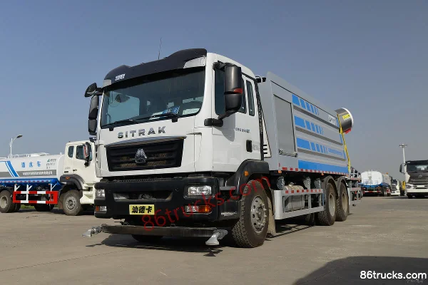 Sinotruk SITRAK C5H 310hp 6X4(10 wheels) Multi-function Dust Suppression Truck (Lvye Brand) Exterior (3) | 86Trucks