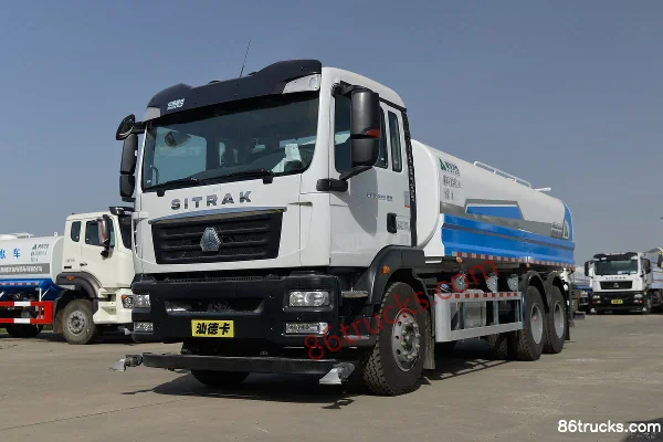 Sinotruk Sitrak G5H 310 hp 6X4(10 wheels) water sprinkler truck (Lvye brand) Exterior (3) | 86Trucks