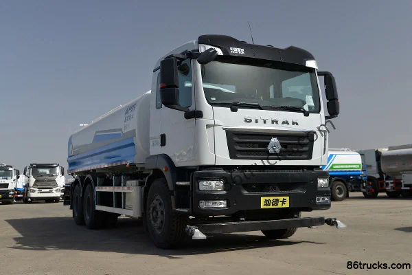Sinotruk Sitrak G5H 310 hp 6X4(10 wheels) water sprinkler truck (Lvye brand) Exterior