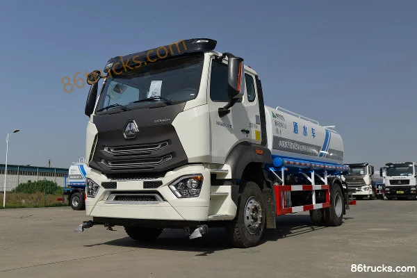 Sinotruk Haohan N5W 220 ch 4X2(6 roues) camion citerne d'arrosage (marque Lvye) Extérieur (3) | 86Trucks