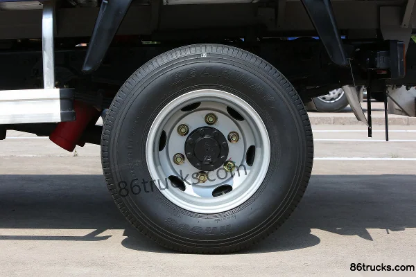 Foton Big King Kong 1 95 hp 4X2(6 wheels) 3m Semi-Cab Dump Truck Chassis (2) | 86Trucks