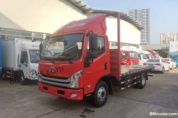 Yuejin Chaoyun C500 156hp 4X2(6 wheels) flatbed truck Exterior (3) | 86Trucks