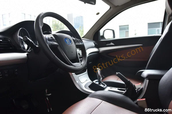 Deli Auto Deshuai U3 3.2T 4x2(6 wheels) double-row pure electric flatbed pickup 65.17kWh Chassis (1) | 86Trucks