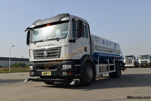 Sinotruk Sitrak C5H 220hp 4X2(6 wheels) cleaning truck (Lvye brand) Exterior (3) | 86Trucks