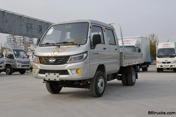 Tangjun Ouling Sailing F3-II 1.5L 112hp 4X2(6 wheels) Gasoline 2.56m Double Row Flatbed Micro Truck (China VI) Exterior (3) | 86Trucks