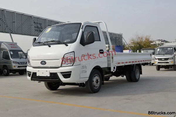 Tangjun Ouling série V5 122 ch 4X2(6 roues) camion plateau simple cabine 3,95 m (China VI) Extérieur (3) | 86Trucks