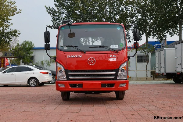 Dayun Xin Aopuli 156 ch 4X2(6 roues) camion léger à plateau 4,12 m cabine simple Extérieur (2) | 86Trucks