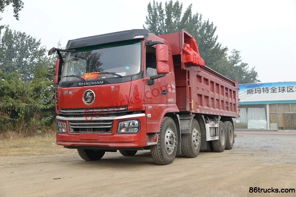 SHACMAN Commercial Vehicle Xuande Yi3 Enhanced Edition 385hp 8X4(12 wheels) 7.6m dump truck Exterior (3) | 86Trucks