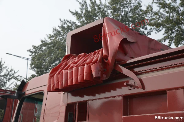 SHACMAN Commercial Vehicle Xuande Yi3 Enhanced Edition 385hp 8X4(12 wheels) 7.6m dump truck Body (2) | 86Trucks