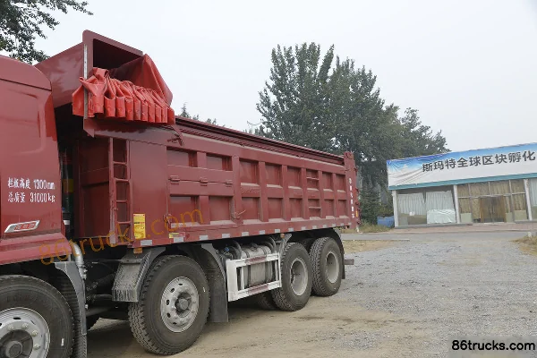 SHACMAN Commercial Vehicle Xuande Yi3 Enhanced Edition 385hp 8X4(12 wheels) 7.6m dump truck Body (1) | 86Trucks