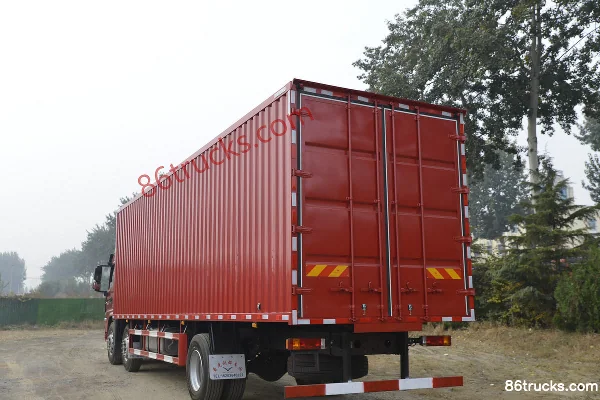 SHACMAN Commercial Vehicle Xuande Yi6 Lightweight Edition 220hp 6X2(8 wheels) 7.2m Box Cargo Truck (Weichai) Body (2) | 86Trucks