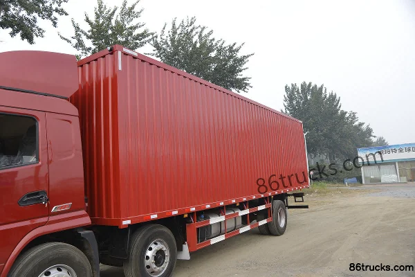 SHACMAN Commercial Vehicle Xuande Yi6 Lightweight Edition 220hp 6X2(8 wheels) 7.2m Box Cargo Truck (Weichai) Body (1) | 86Trucks