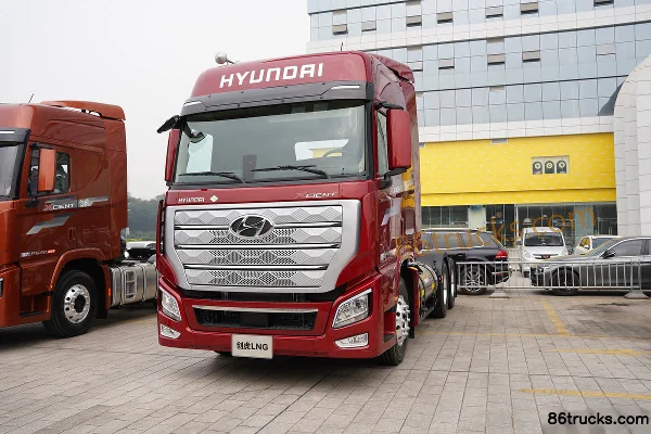 Hyundai Commercial Vehicle Nouveau Chuanghu, 460 ch, 6X4(10 roues) , tracteur routier LNG (China VI) Extérieur (3) | 86Trucks