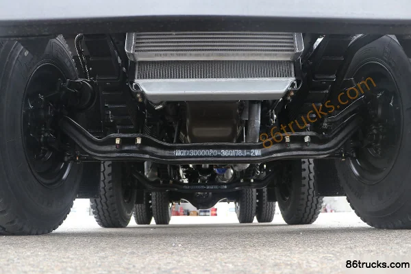 Hyundai Commercial Vehicle Zhidao 700M 220hp 6X2(8 wheels) 4.7m Dump Truck Chassis (3) | 86Trucks