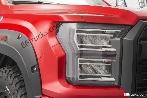 Foton General G9 Leisure Enjoy 2.0T Diesel 163hp 2WD Manual Standard Box Double-row Pickup (China VI) Exterior (3) | 86Trucks