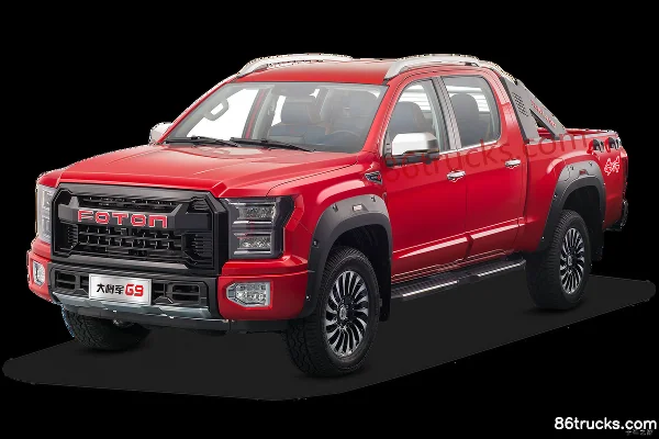 Foton General G9 Leisure Enjoy 2.0T Diesel 163hp 2WD Manual Standard Box Double-row Pickup (China VI) Exterior (2) | 86Trucks