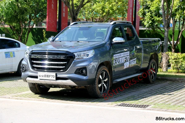 Changan Kaicheng F70 Executive 2.5T diesel 150 ch 4x4(6 roues) long wheelbase China VI double cab pickup Cabine (3) | 86Trucks