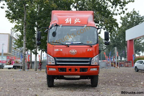 FAW Jiefang Hu VH 190hp 4X2(6 wheels) 6.2m Semi-row Stake Truck Exterior (2) | 86Trucks