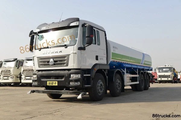 Sinotruk Sitrak C5H 310hp 8X4(12 wheels) cleaning truck (Lvye brand) Exterior (3) | 86Trucks