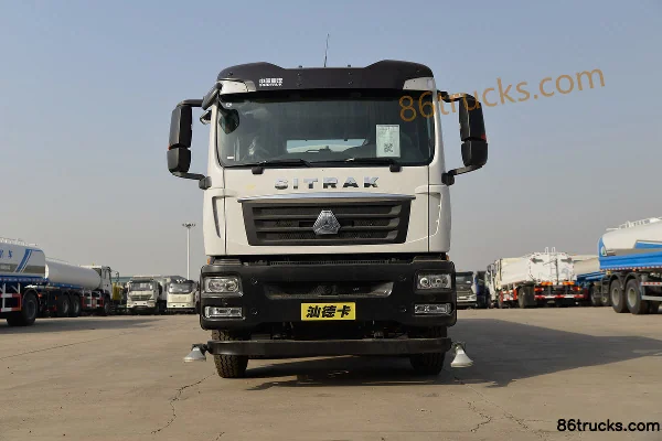 Sinotruk Sitrak C5H 310hp 8X4(12 wheels) cleaning truck (Lvye brand) Exterior (2) | 86Trucks