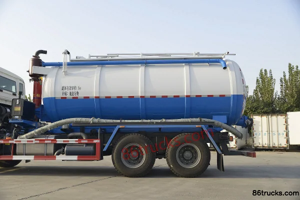 Sinotruk HOWO TX7 310 hp 8X4(12 wheels) Vacuum Truck (Lvye Brand) Body (1) | 86Trucks
