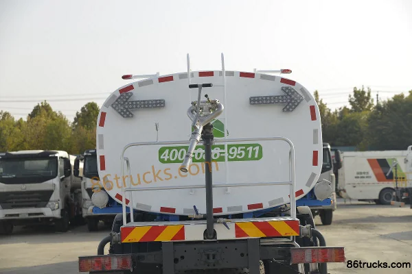Sinotruk Sitrak C5H 310hp 8X4(12 wheels) cleaning truck (Lvye brand) Body (3) | 86Trucks