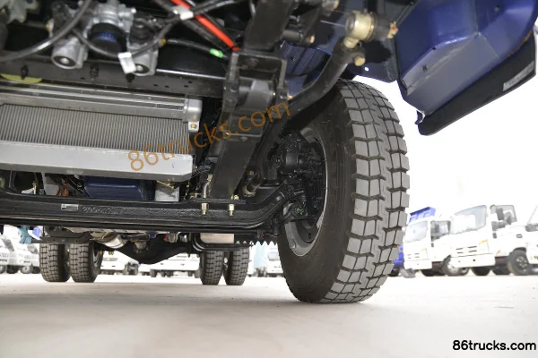 Tangjun Ouling Xiaojingang Basement Version 110hp 4X2(6 wheels) 3.2m Dump Truck Chassis (3) | 86Trucks