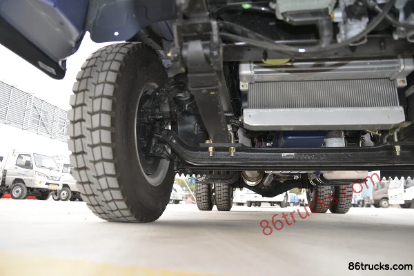 Tangjun Ouling Xiaojingang Basement Version 110hp 4X2(6 wheels) 3.2m Dump Truck Chassis (2) | 86Trucks