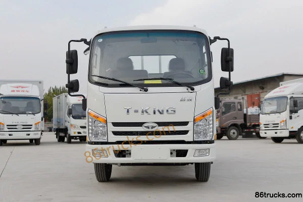 Tangjun Ouling série T1 110 ch 4X2(6 roues) camion léger à plateau 4,15 m cabine simple Extérieur (2) | 86Trucks