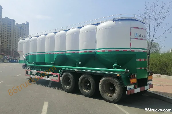 Aerospace Linghe semi-remorque citerne pour transport de matériaux pulvérulents de faible densité 45,5 m³ Extérieur (2) | 86Trucks