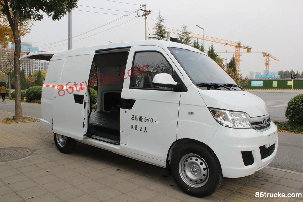 Haima Zhongdian 360 4.43m Electric Panel Van 41.1kWh Cargo Box (3) | 86Trucks