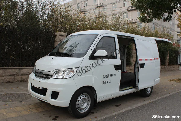 Haima Zhongdian 360 4.43m Electric Panel Van 41.1kWh Cargo Box (1) | 86Trucks
