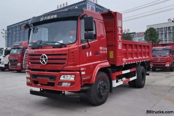 Dayun F6 Medium Truck 220hp 4X2(6 wheels) 4.7m Dump Truck Exterior (2) | 86Trucks
