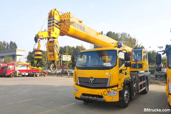 Foton Big King Kong ES7 220hp 4X2(6 wheels) 12 ton truck crane Exterior (3) | 86Trucks