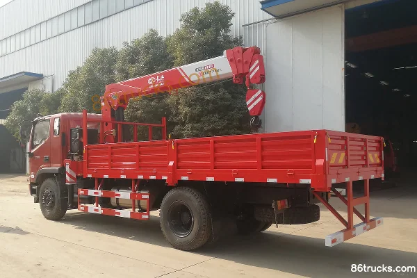 Foton Dajingang ES5 160 ch 4X2(6 roues) Camion avec grue Extérieur (3) | 86Trucks