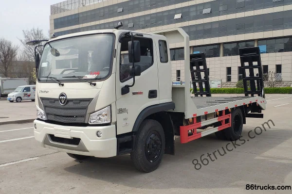 Foton Big King ES5 160hp 4X2(6 wheels) Flatbed Truck Exterior (3) | 86Trucks