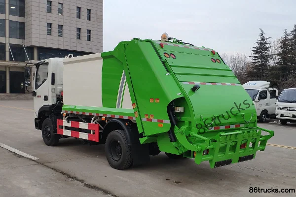 Foton Big King ES5 160hp 4X2(6 wheels) Compressed Garbage Truck (China VI)(BJ5084ZYSGJEK-01) Exterior (2) | 86Trucks