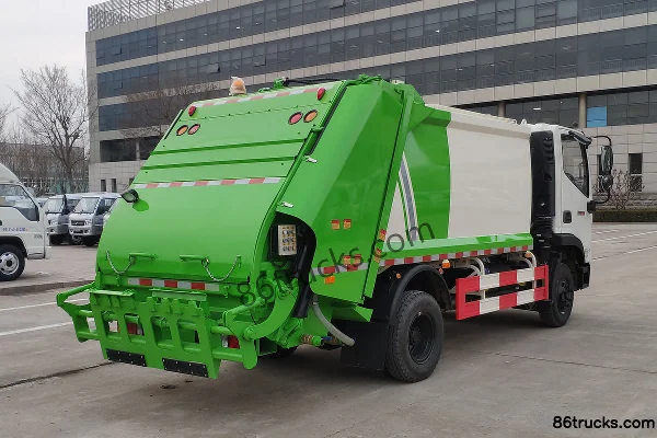 Foton Big King ES5 160hp 4X2(6 wheels) Compressed Garbage Truck (China VI)(BJ5084ZYSGJEK-01) Exterior (3) | 86Trucks