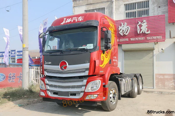 Changzheng Auto Fenghuang C5 Heavy Truck 400 hp 6X4(10 wheels) Tractor Truck Exterior (3) | 86Trucks