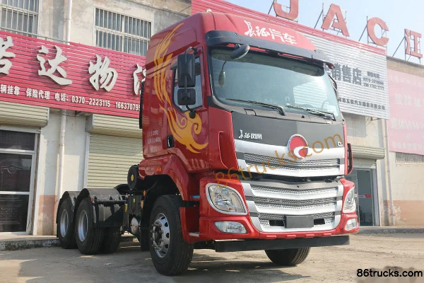 Changzheng Auto Fenghuang C5 Heavy Truck 400 hp 6X4(10 wheels) Tractor Truck Exterior