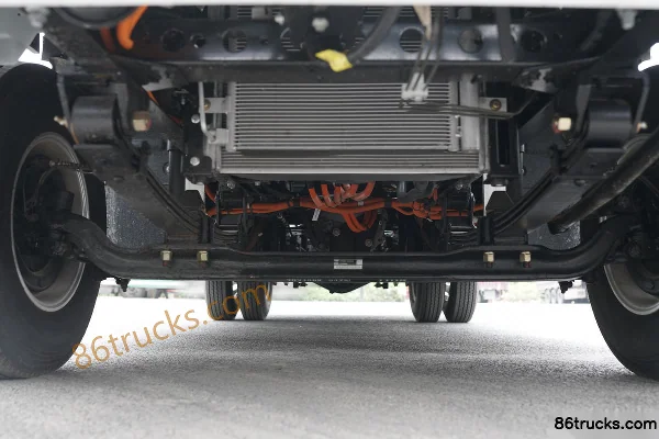 Hyundai Commercial Vehicle Hongtu EV 4.5T 4.13m Single Row Pure Electric Box Van 89kWh 4X2(6 wheels) Chassis (1) | 86Trucks