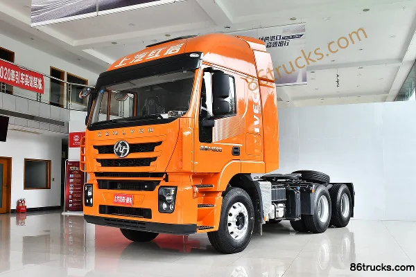SAIC Hongyan Genlyon M500 Heavy Truck Standard Load Edition 450 hp 6X4(10 wheels) Tractor Truck Exterior (3) | 86Trucks