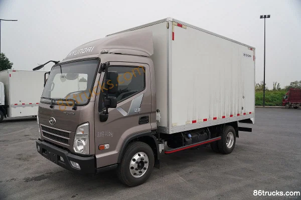 Hyundai Commercial Vehicle Shengtu H3 129 hp 4X2(6 wheels) 4.12 m Single Row Van Cargo Truck (5-speed) Exterior (3) | 86Trucks