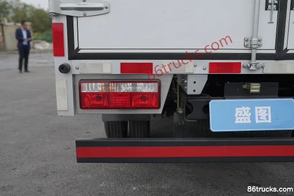 Hyundai Commercial Vehicle Shengtu H3 129 hp 4X2(6 wheels) 4.12 m Single Row Van Cargo Truck (5-speed) Body (3) | 86Trucks