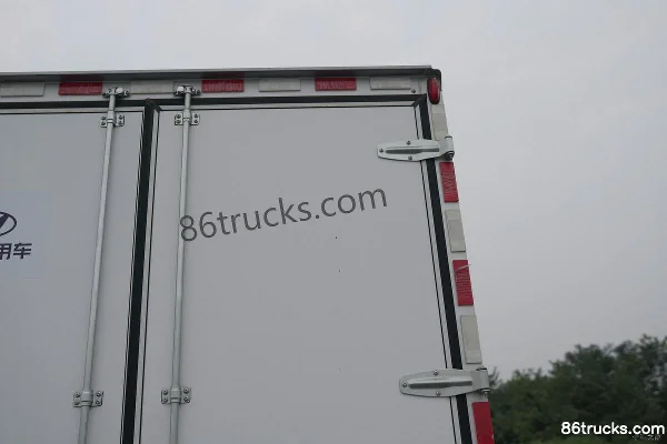 Hyundai Commercial Vehicle Shengtu H3 129 hp 4X2(6 wheels) 4.12 m Single Row Van Cargo Truck (5-speed) Body (2) | 86Trucks