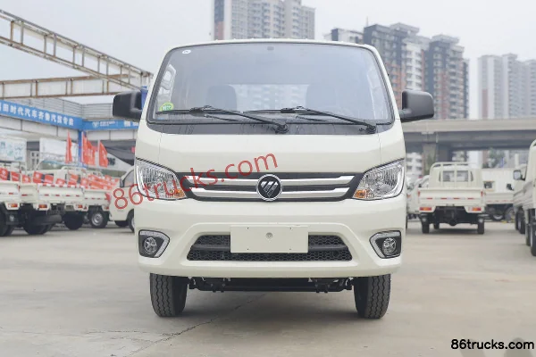 Foton Xiangling M2 1.6L 122 hp 4X2(6 wheels) Gasoline 3.3 m Semi-row Flatbed Mini Truck Exterior (2) | 86Trucks