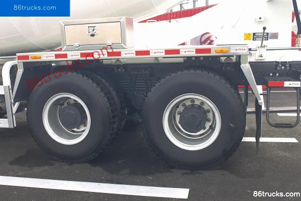 SAIC Hongyan Genlyon H6 350 hp 8X4(12 wheels) Concrete Mixer Truck Chassis (2) | 86Trucks