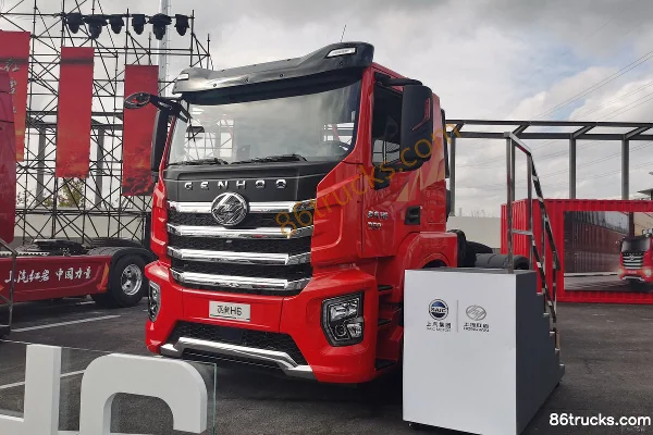 SAIC Hongyan Jiehu H6 Standard Load Edition 360 hp 4X2(6 wheels) Semi-Tractor Truck (China VI) Exterior (3) | 86Trucks