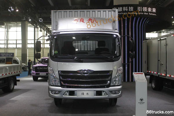 Foton Times Linghang 6 150 hp 4X2(6 wheels) 4.165 m single-row van light truck (China VI) Exterior (2) | 86Trucks
