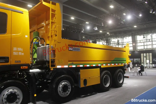 Foton Auman GTL 9 Series Heavy Truck Quality Enjoy Edition 360hp 8X4(12 wheels) Dump Truck Exterior (3) | 86Trucks